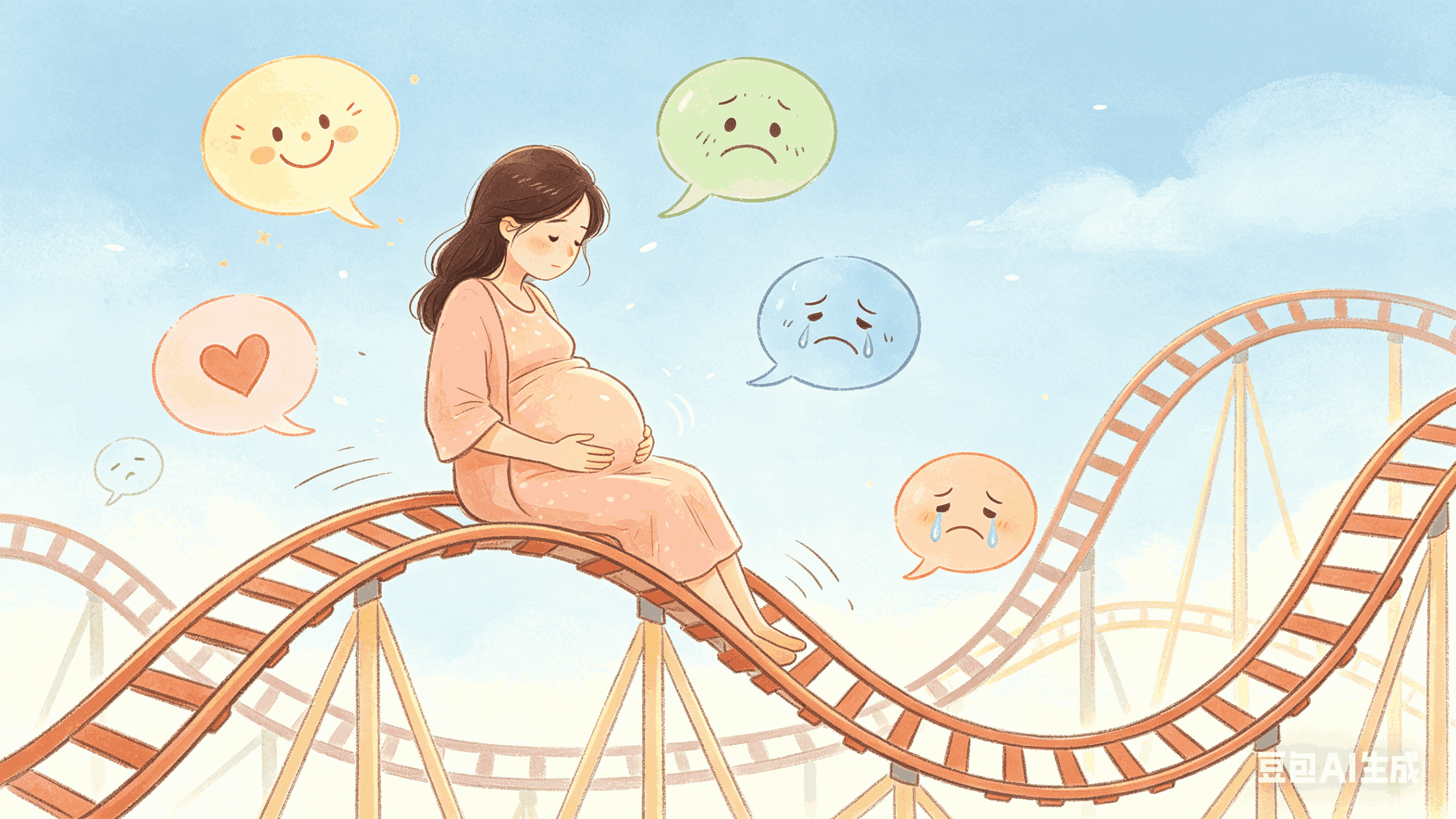 孕产期情绪过山车：产后抑郁不是“矫情”，而是需要治疗的疾病