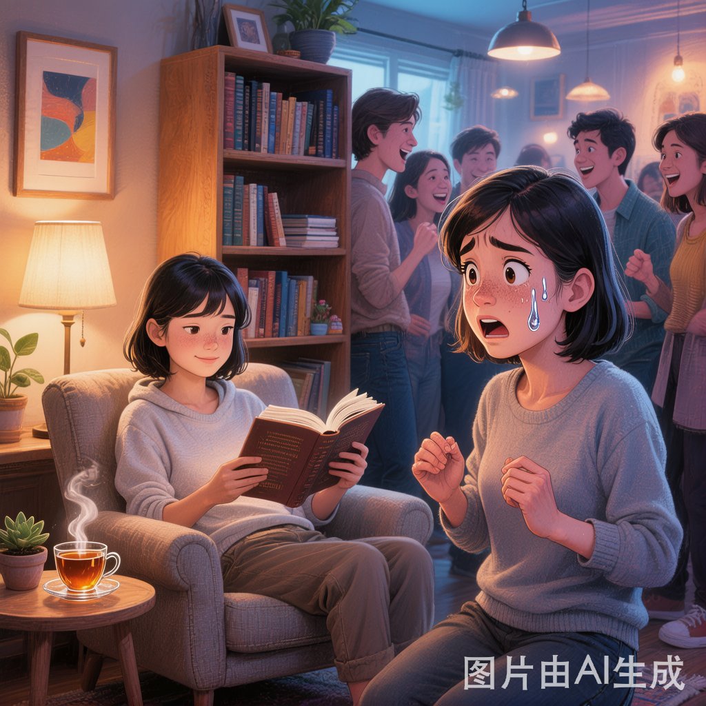 社交焦虑症与社恐的区别：不爱社交，就是生病了吗？