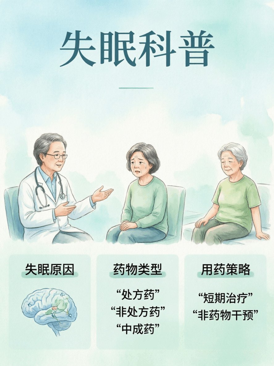 失眠了能自己买药吃吗?医生提醒：先搞清楚这3件事再说